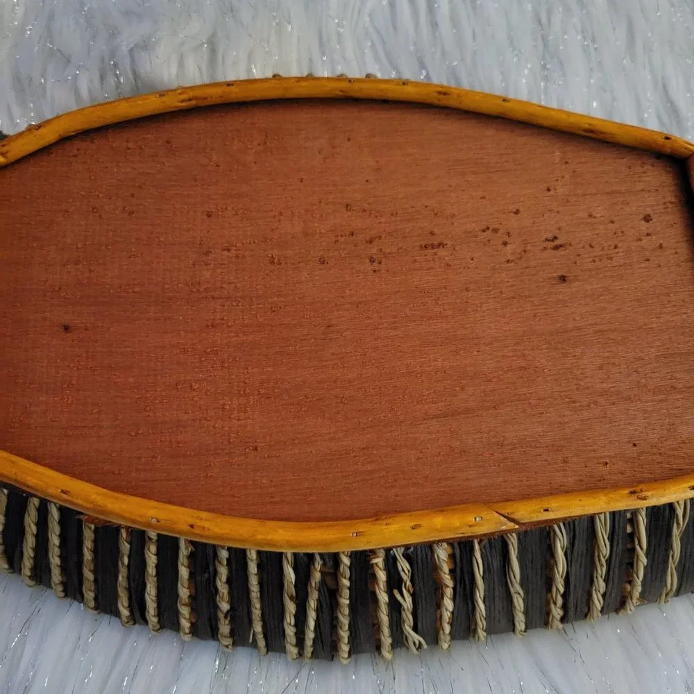 Oval Wooden Basket
